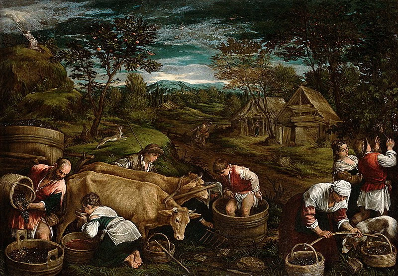 16-Autunno con Mosè che riceve le tavole della legge-Kunsthistorisches Museum